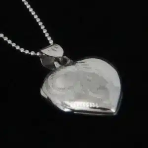 Photo locket love necklace