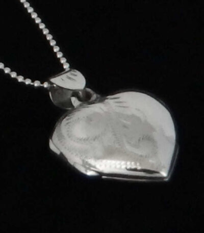 Photo locket love necklace
