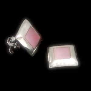 Mother pearl stud earrings