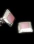 Mother pearl stud earrings