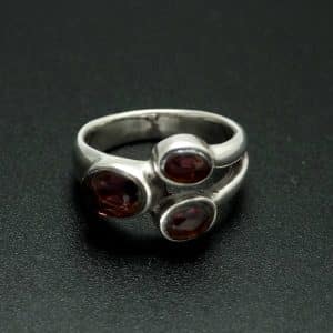 Sterling silver purple ring NZ