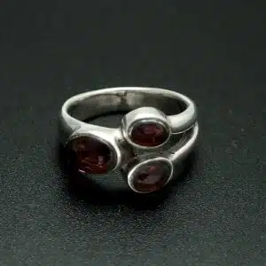 Sterling silver purple ring NZ
