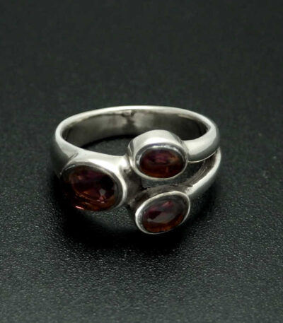 Sterling silver purple ring NZ