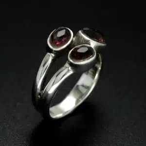 Sterling silver purple ring NZ