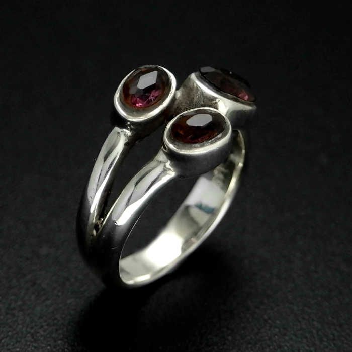 Sterling silver purple ring NZ
