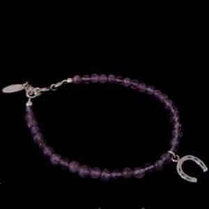 amethyst silver bracelet NZ
