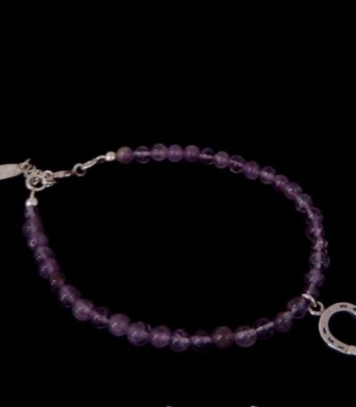 amethyst silver bracelet NZ