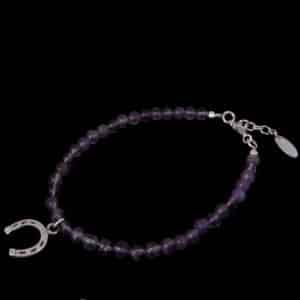 amethyst silver bracelet NZ