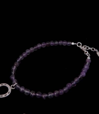 amethyst silver bracelet NZ