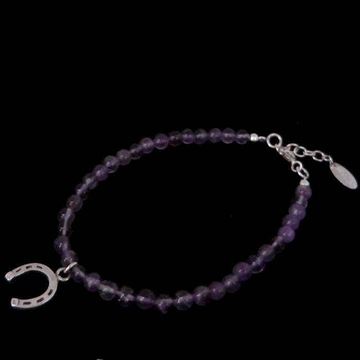 amethyst silver bracelet NZ