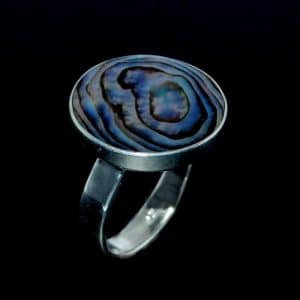 Sterling Silver shell ring NZ