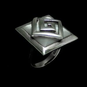 Large Spiral Shell Ring NZ