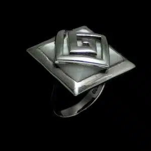 Large Spiral Shell Ring NZ