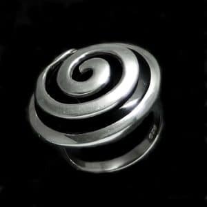 Large Spiral Shell Ring NZ