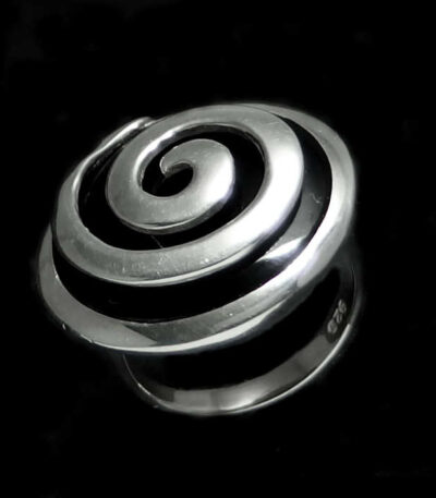 Large Spiral Shell Ring NZ