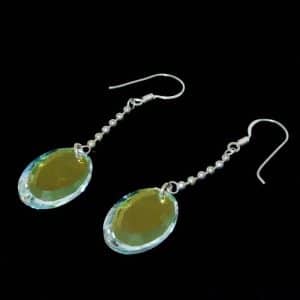 Sparkly silver earrings NZ