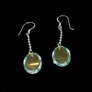 Sparkly silver earrings NZ
