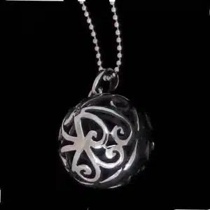 Sterling Silver ball necklace