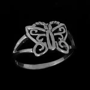 Sterling Silver butterfly ring NZ