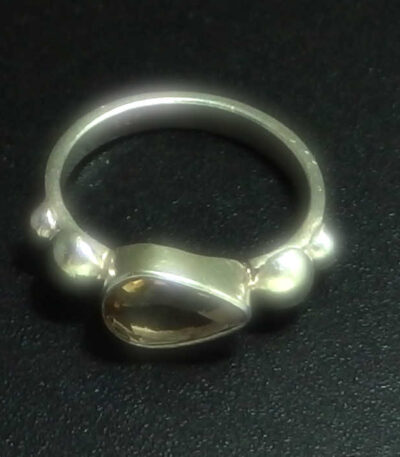 Sterling silver Citrine ring
