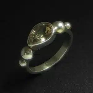 Sterling silver Citrine ring