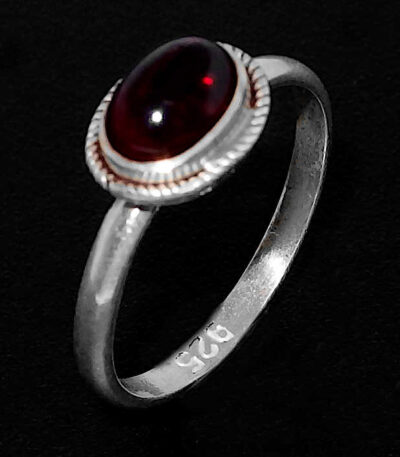 Sterling silver stone rings NZ