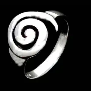 Sterling silver spiral ring NZ