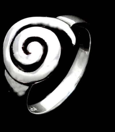 Sterling silver spiral ring NZ