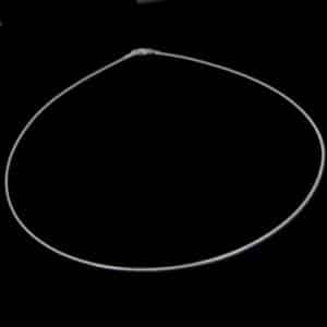 1mm Omega chain choker