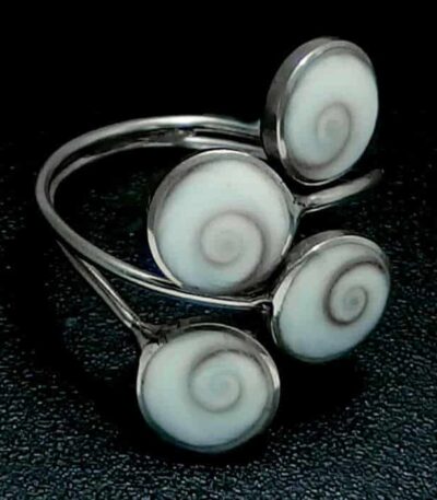 Sterling silver Shiva ring free size