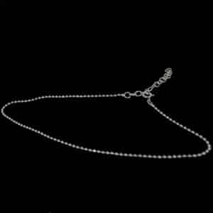 Silver Chain Ankle Bracelet