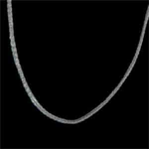Sterling silver wheat chain
