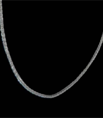 Sterling silver wheat chain