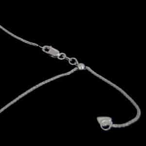 Sterling silver wheat chain