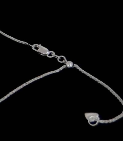 Sterling silver wheat chain