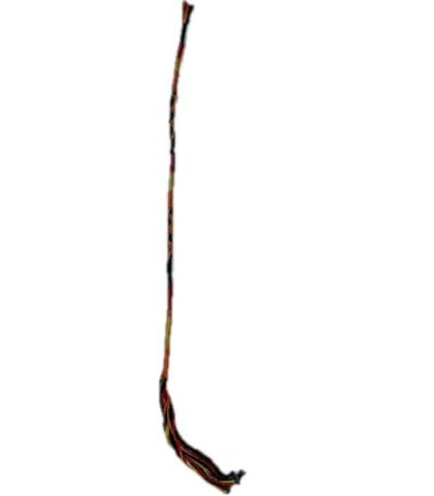 Hair wrap silk braid