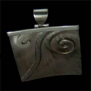 Handmade Silver Shell necklace