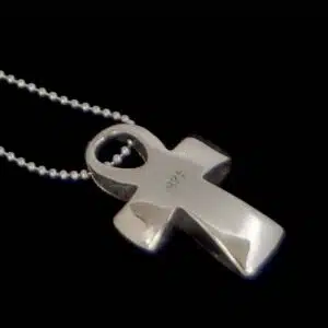 Silver Egyptian necklace