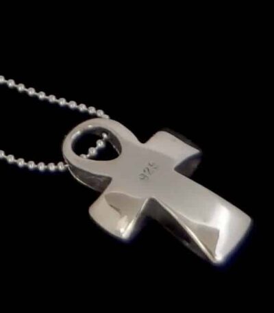 Silver Egyptian necklace