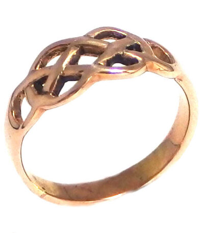 Fake Gold Celtic ring