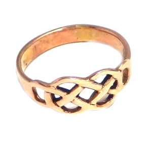 Fake Gold Celtic ring