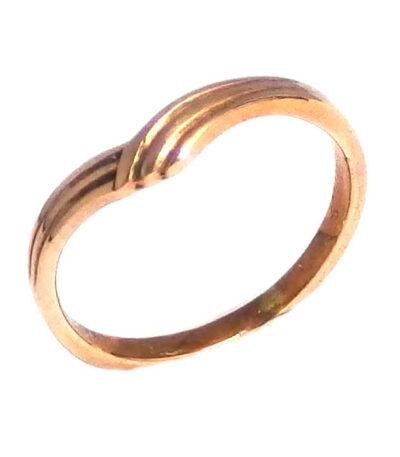 Simple fake gold rings