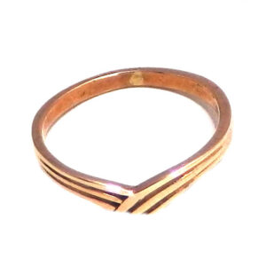 Simple fake gold rings
