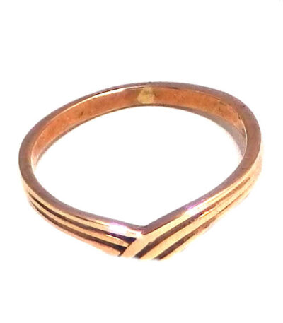 Simple fake gold rings