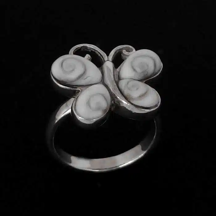 Cat Eye Butterfly Ring Shiva Butterfly Ring
