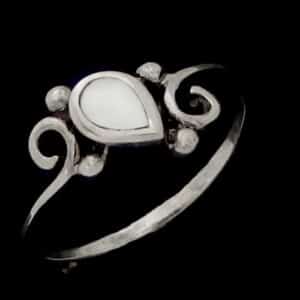 Cheap Silver Shell Ring