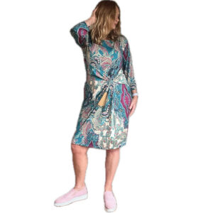 Knee length winter dress
