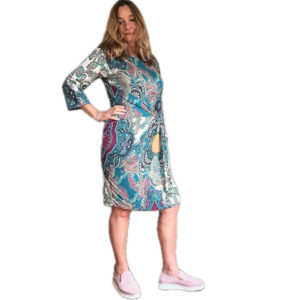 Knee length winter dress